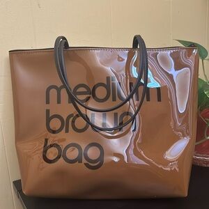 BLOOMINGDALES MEDIUM BROWN BAG